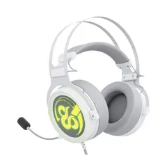 NEWSKILL - Audifono Gamer 7.1 RGB Kimera V2 Ivory