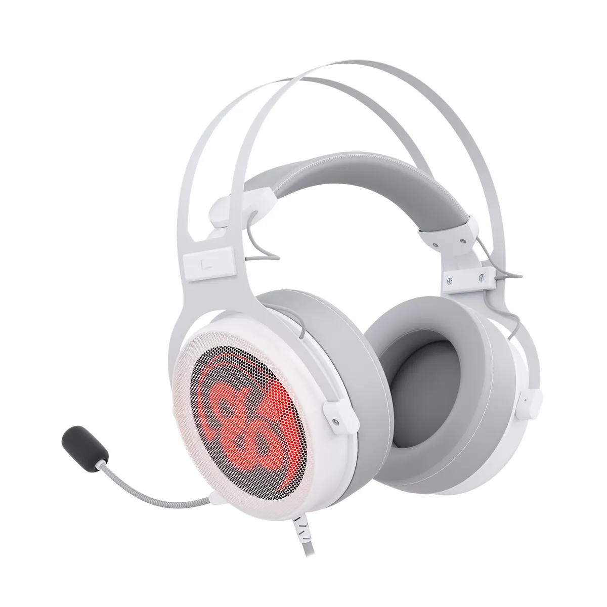 NEWSKILL - Audifono Gamer 7.1 RGB  Kimera V2 Ivory