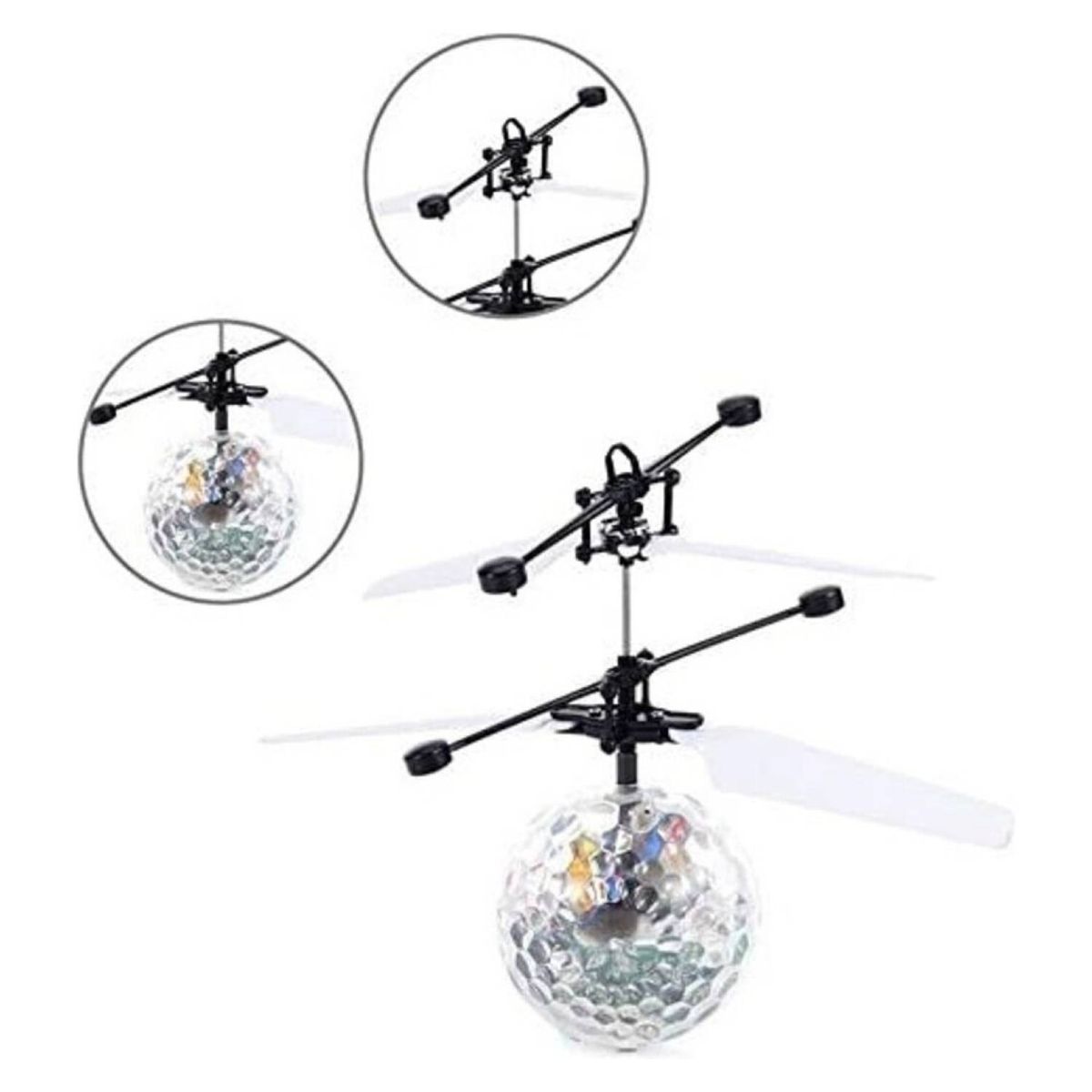 GENERICO - Helicoptero Volador Drone Flying Ball Sensor Juguete Niños