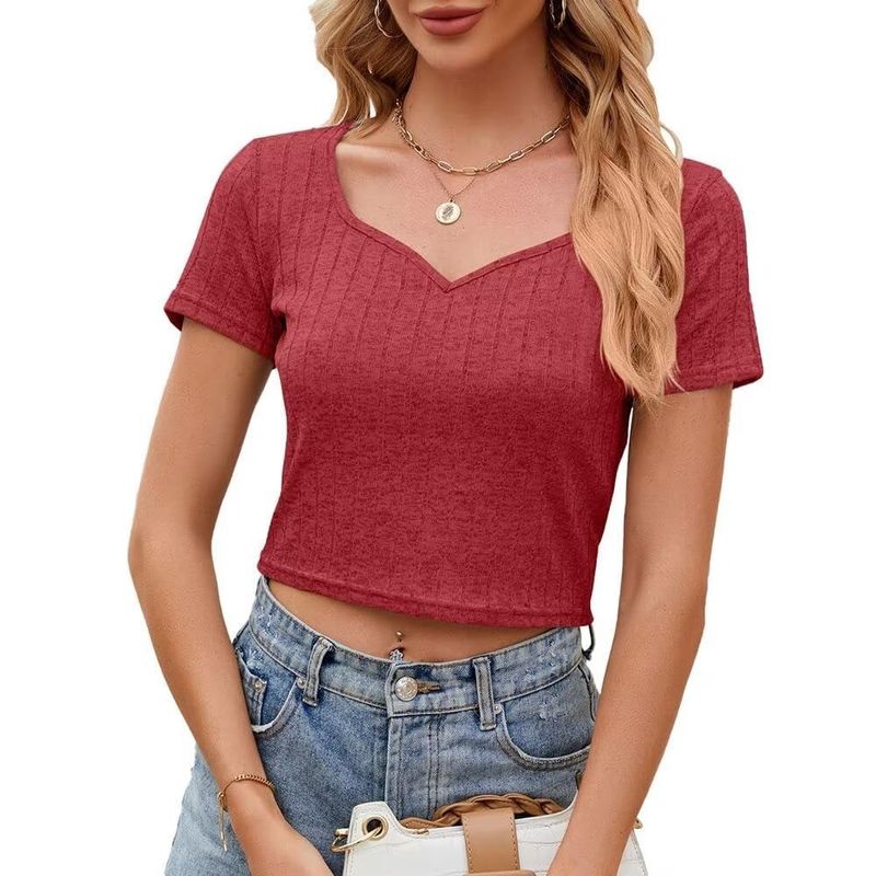 RURUTOTO - Polera Manga Corta Mujer Negro_.