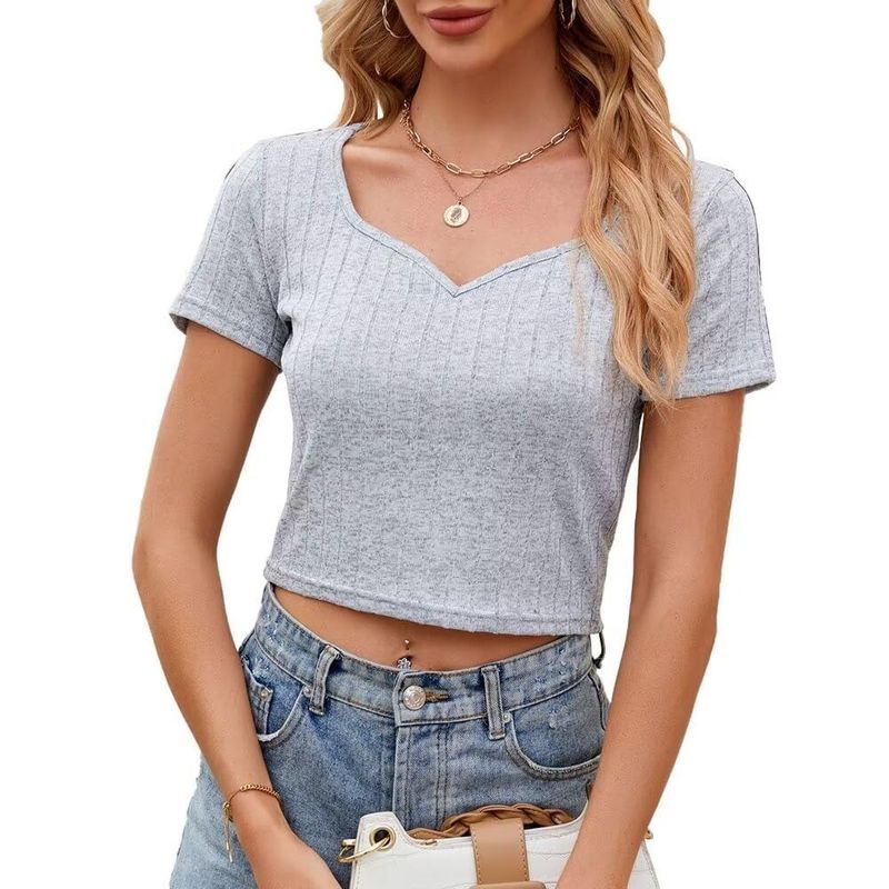 RURUTOTO - Polera Manga Corta Mujer Negro_.