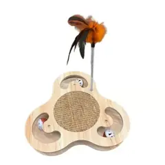 GENERICO - Juguete Rascador Para Gato De Madera