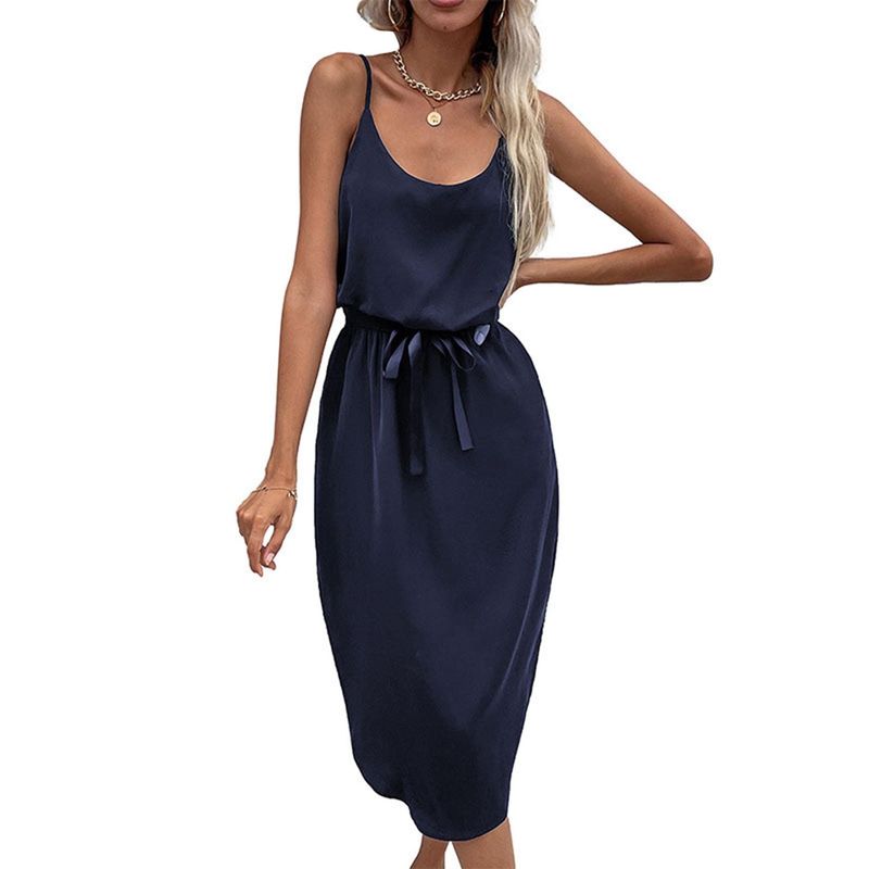 RURUTOTO - Vestido sin mangas Mujer Negro
