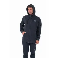 Polerón Hombre Full Zip Kaya Black