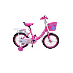 GENERICO - Bicicleta Aro 12 Para Niños Con Ruedas De Aprendizaje futsia