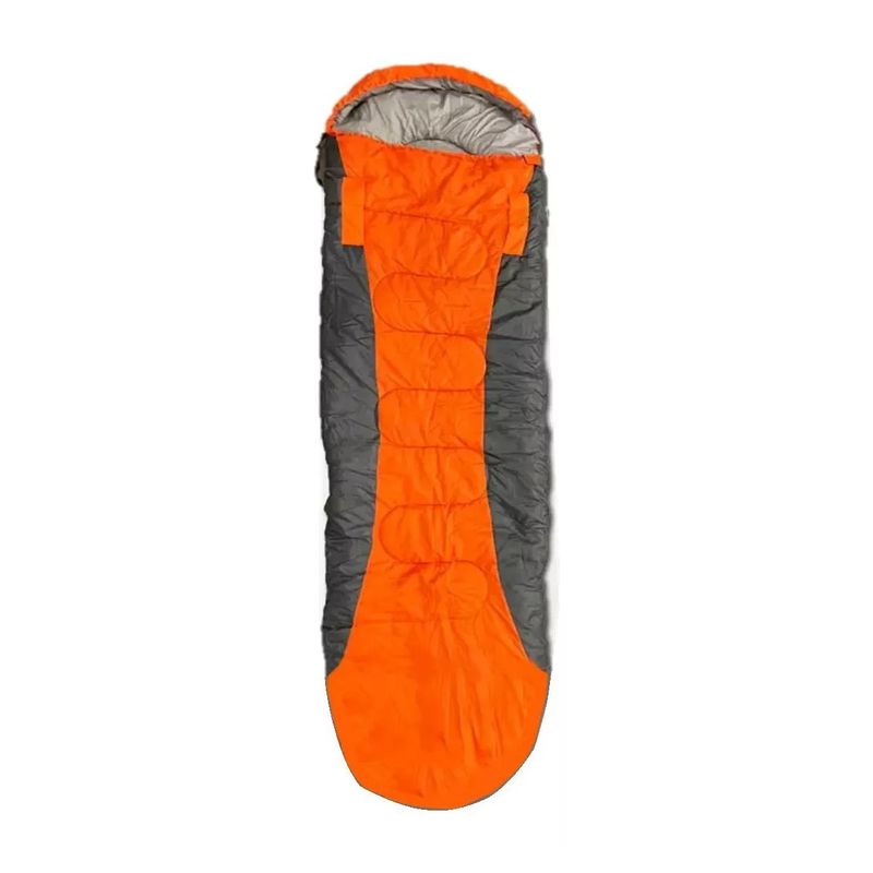 GENERICO - Saco De Dormir Camping -6 A + 10 Grados naranja