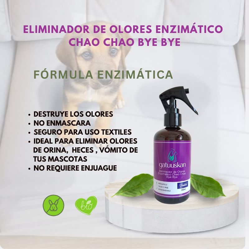 GENERICO - Eliminador de  olores Enzimatico Gatuuskan 250 ml