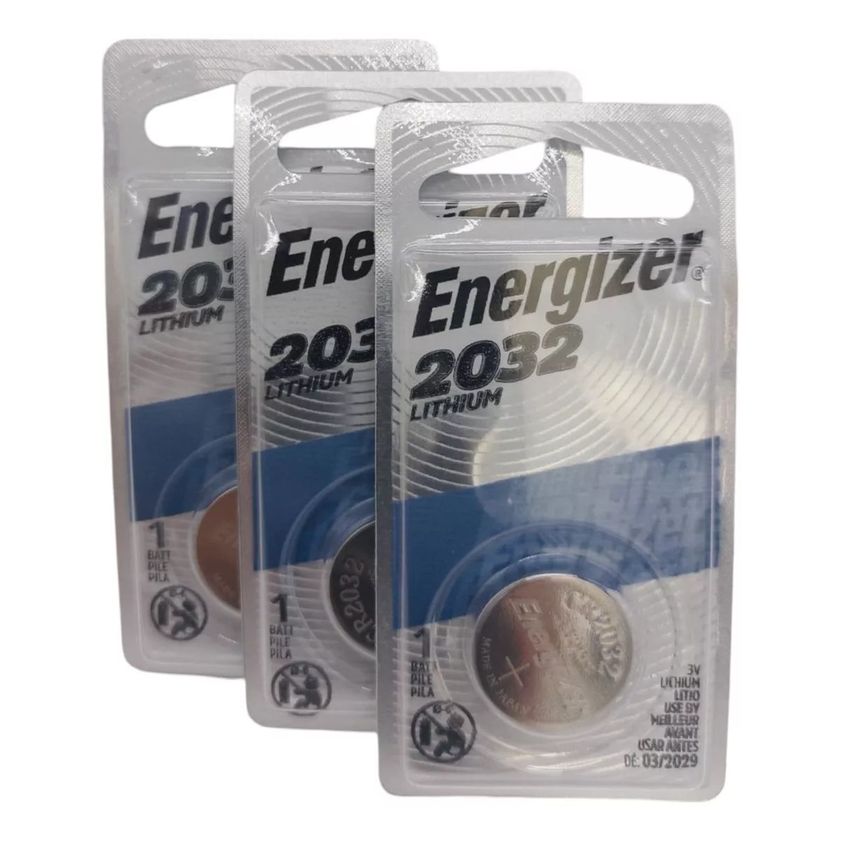GENERICO - Pack X 3 Pilas Cr 2032 Energizer