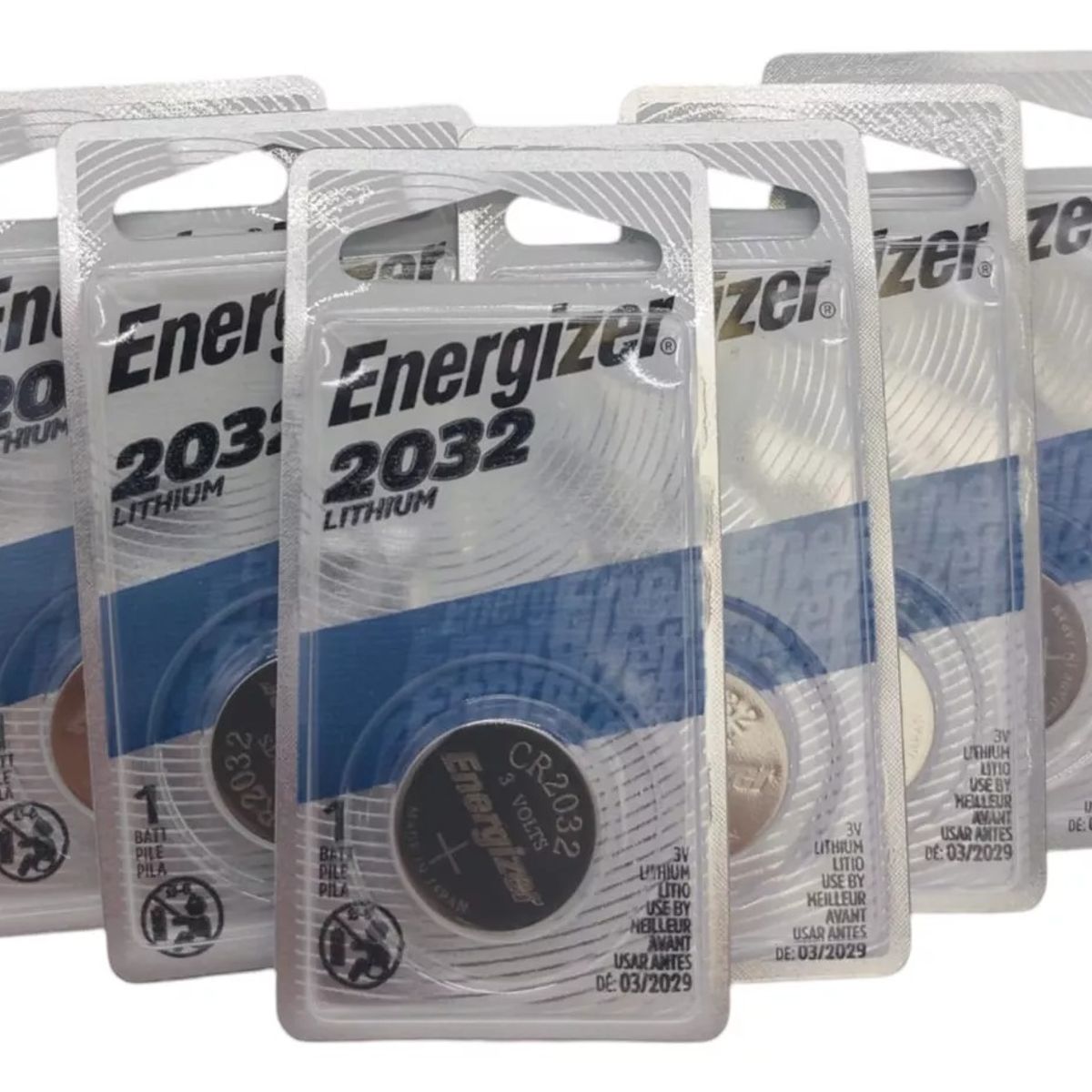 GENERICO - Pack X 6 Pilas Cr 2032 Energizer
