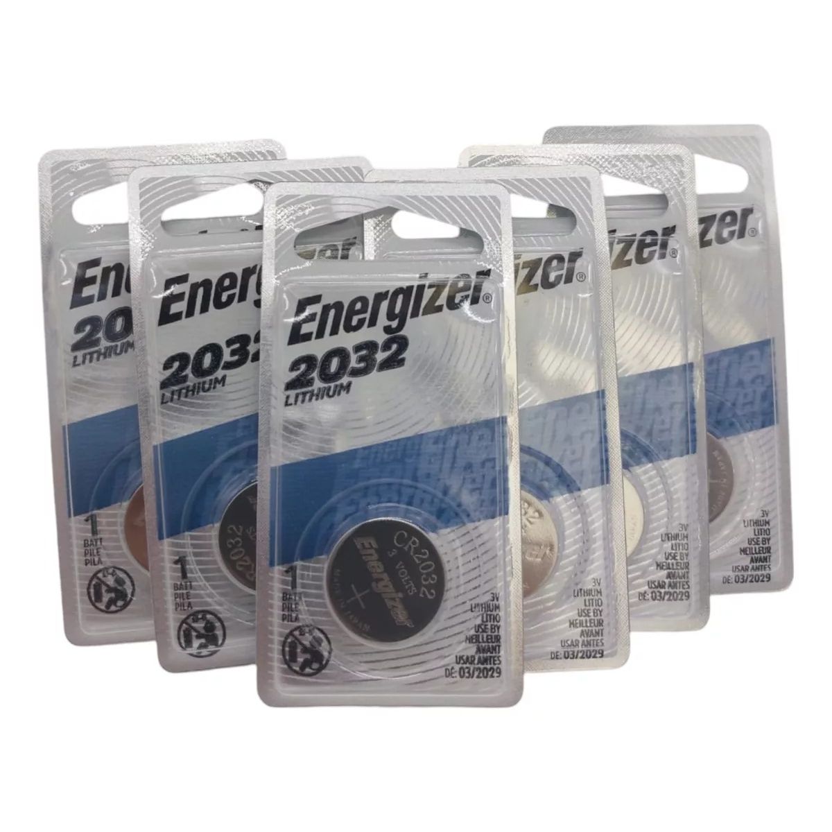 GENERICO - Pack X 6 Pilas Cr 2032 Energizer