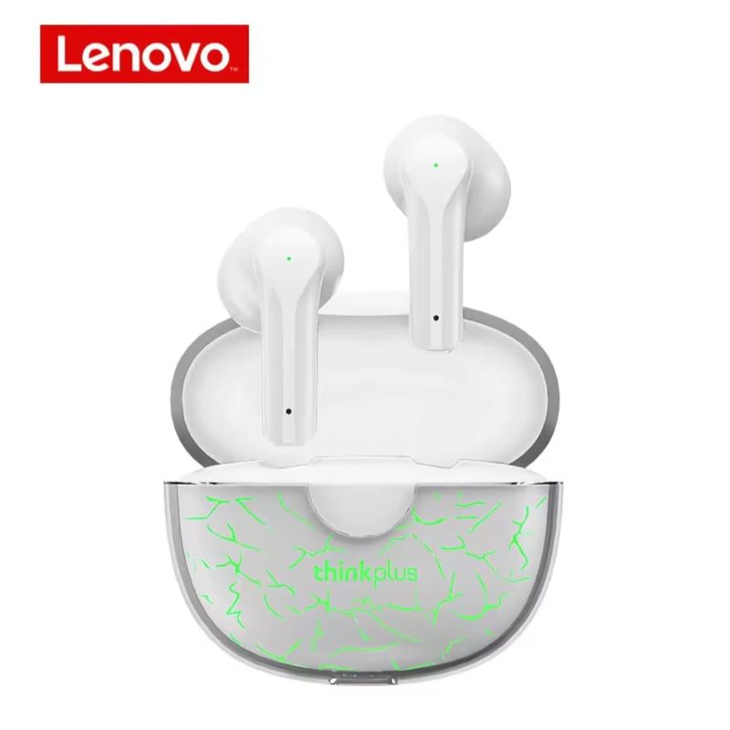 LENOVO - Audífonos Lenovo Bluetooth xt95 pro blanco Versión Luminosa