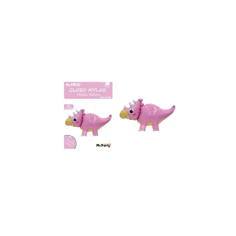 GENERICO - Globo Metálico Dinosaurio 57x33cm
