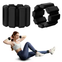 KOKILA - Kit 2 Brazaletes Pesas Para Tobillos Y Muñecas 2 Lbs Ajusta