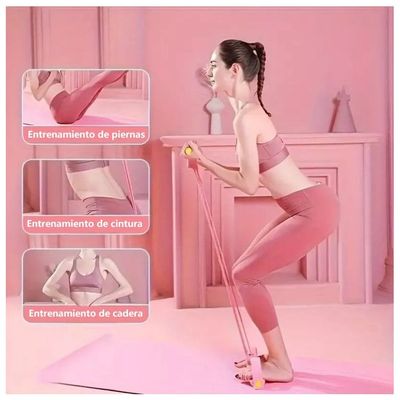 Imagen 2 del producto Pilates Y Yoga Bandas Elásticas De Resistencia Kit 11 Pzas