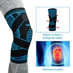 KOKILA - Rodilleras Deportivas Pack x2 Soporte Gel y Ajuste Perfecto