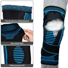KOKILA - Rodilleras Deportivas Pack x2 Soporte Gel y Ajuste Perfecto