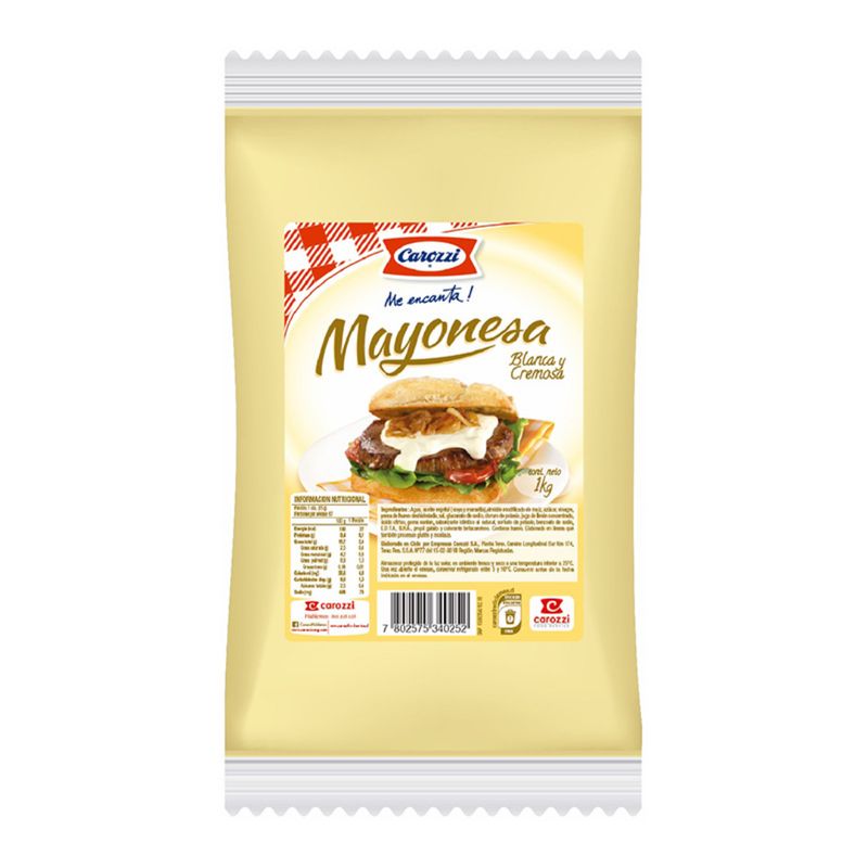 CAROZZI - Mayonesa 1kg Carozzi