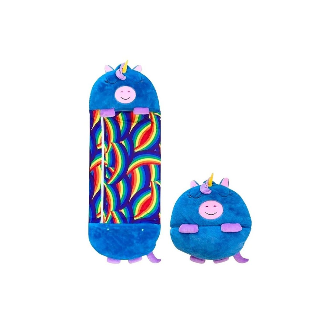 GENERICO - Bolso de Dormir 120cm Unicornio blue Happy Niños