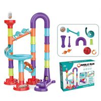 Juguete Armable Pista De Canicas 45 Piezas