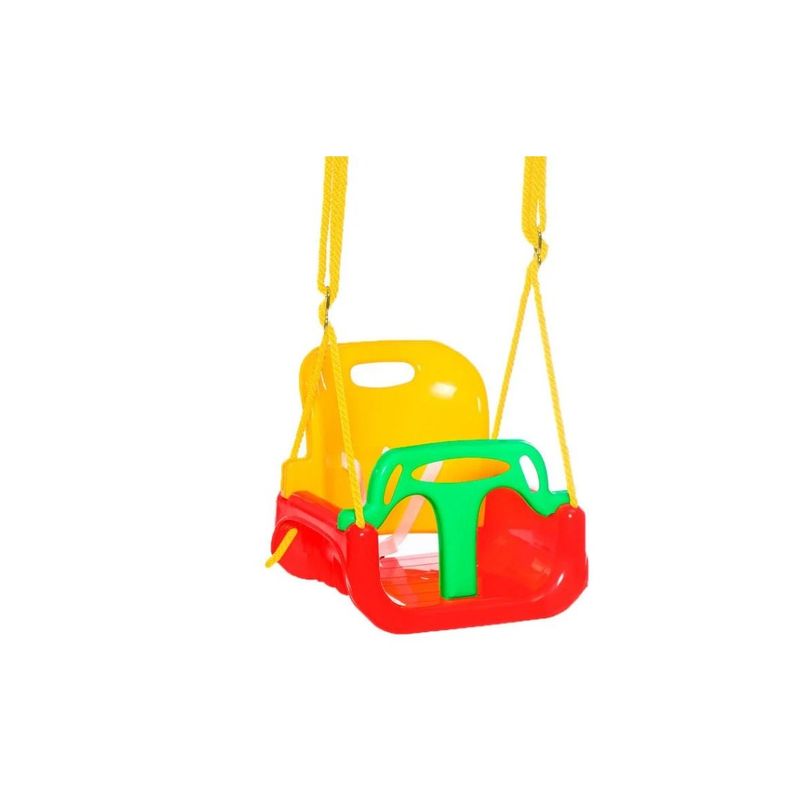 GENERICO - Columpio Silla Ajustable Portátil 3 En 1 Niños Asiento Blue