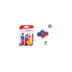 GENERICO - Imanes De Colores 4 Pcs