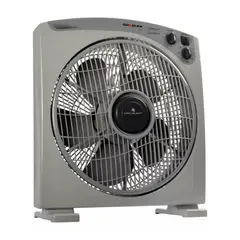 SINDELEN - Ventilador Box Mesa Piso Vb-12GR Silencioso Timer 120 minutos