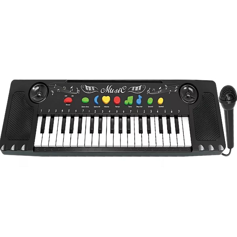 GENERICO - Piano Teclado Musical Infantil Para Niños Con Microfono