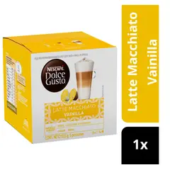 DOLCE GUSTO - Café Nescafé Dolce Gusto® Latte Macchiato Vainilla Cápsulas