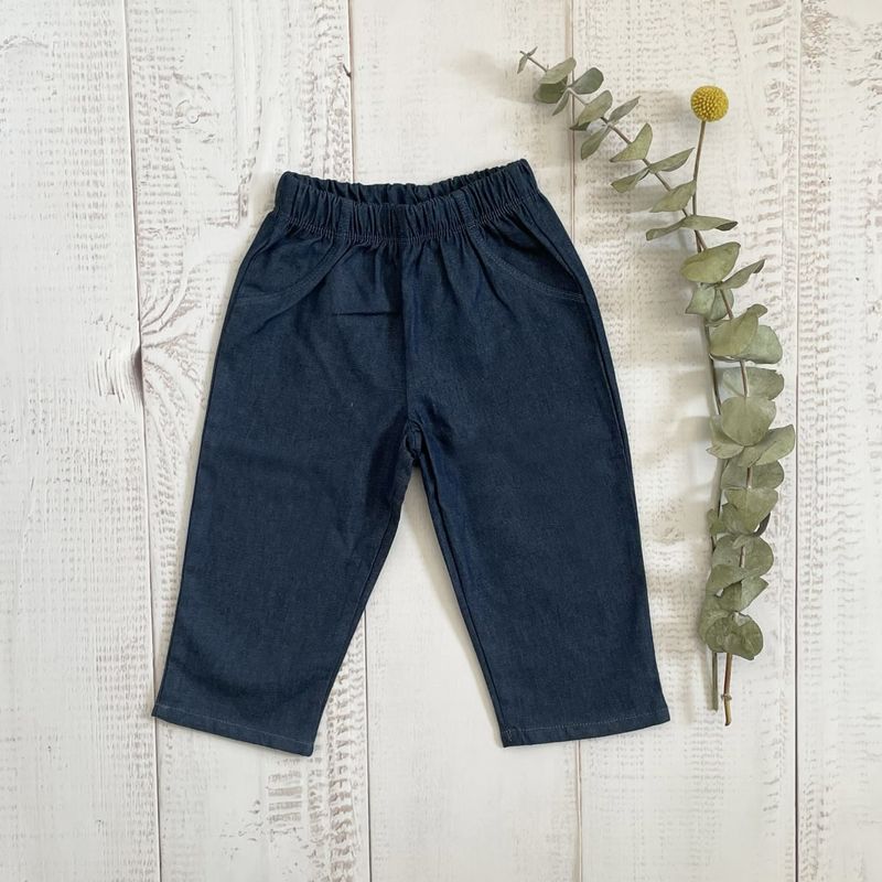 WAWABABY - Pantalón Denim Wawa niño Erick Azul