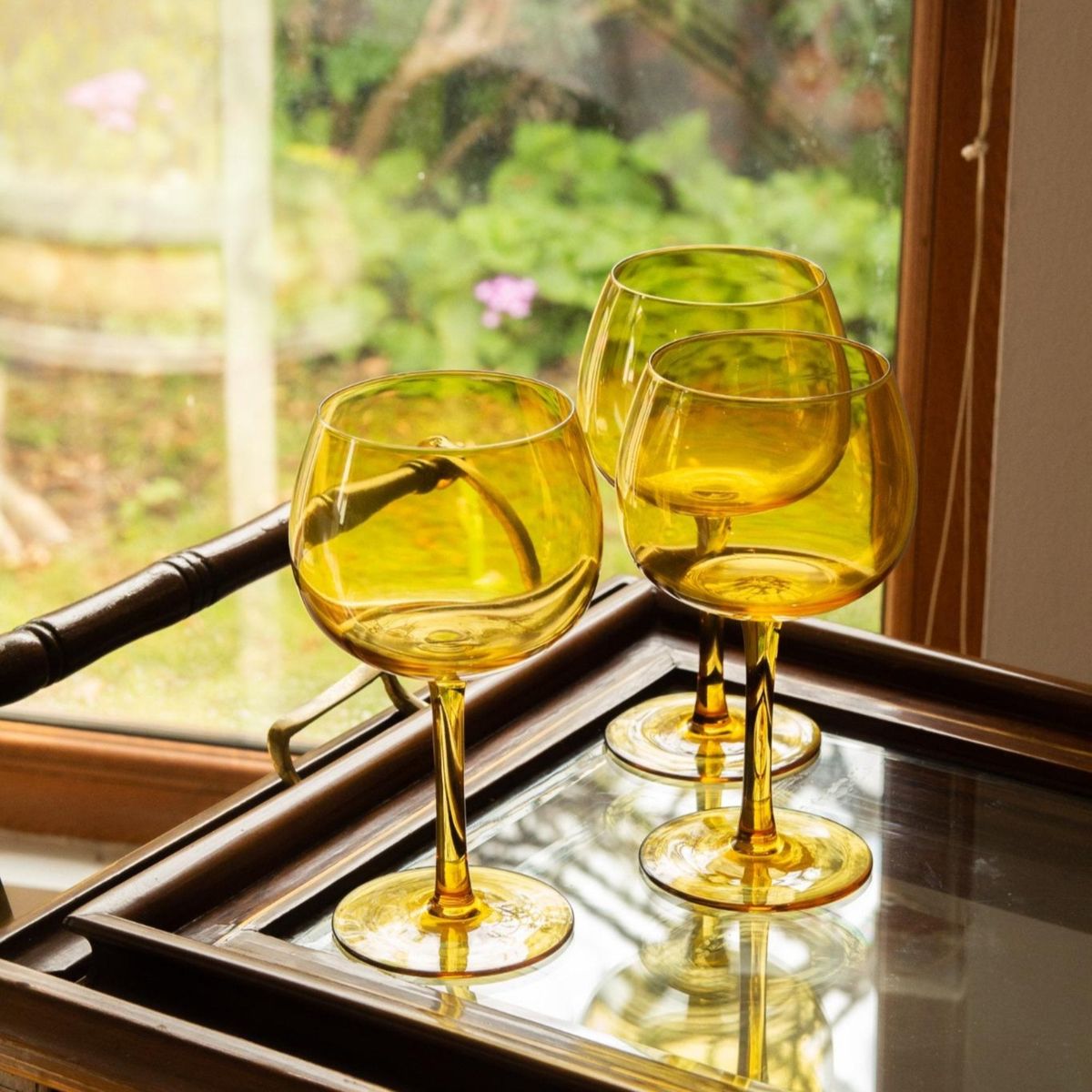 DECO EXPRESS - Set 6 Copas Gin/agua Ulm ambar