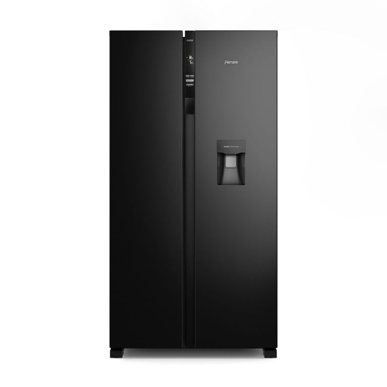 Refrigerador 529L No Frost Side By Side Inverter Dispensador de Agua SFX530B Negro