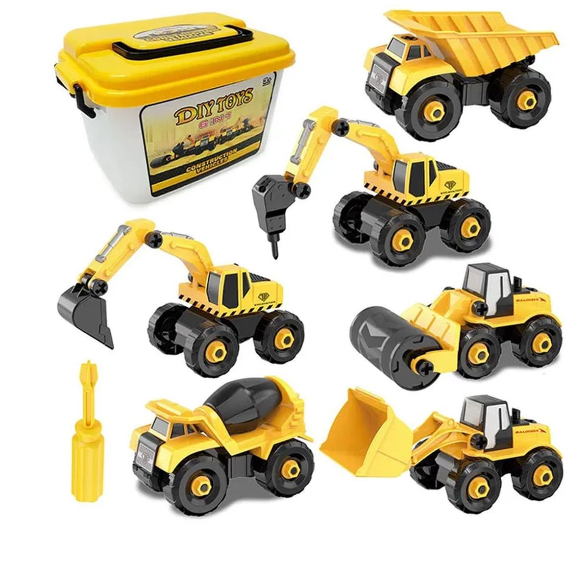 GENERICO - Coche de Juguete 6 en 1 Juguetes  + tapete de juego