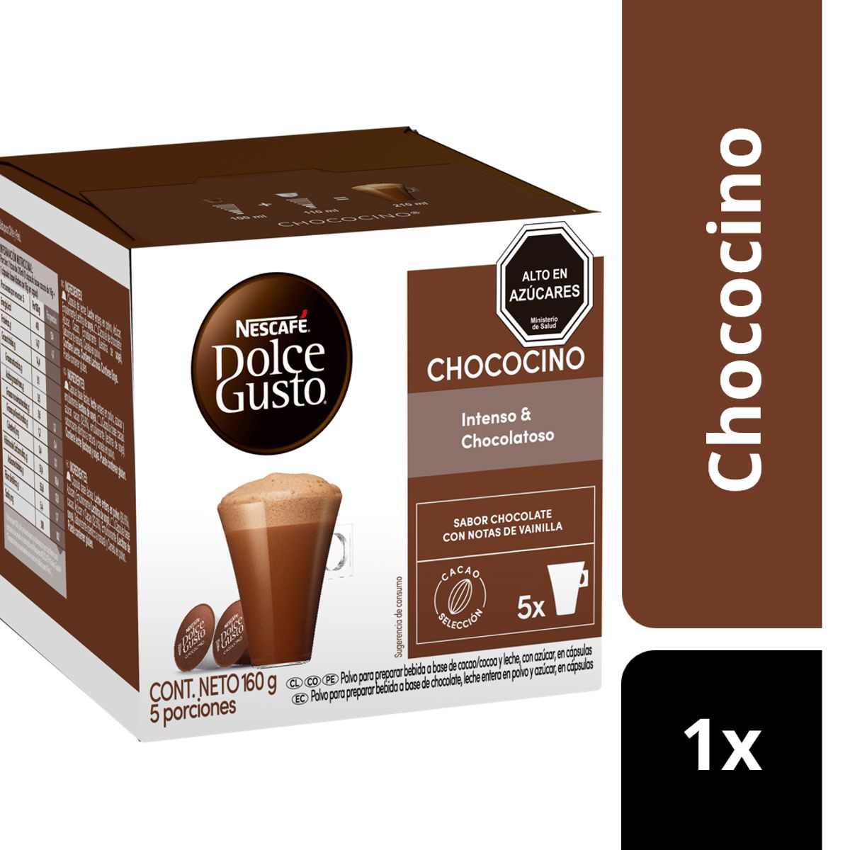 DOLCE GUSTO - Café NESCAFÉ DOLCE GUSTO® Chococino 10 Cápsulas