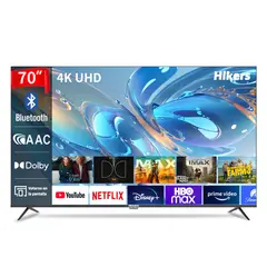 HIKERS - Smart TV 70” TIZEN 4K Ultra HD