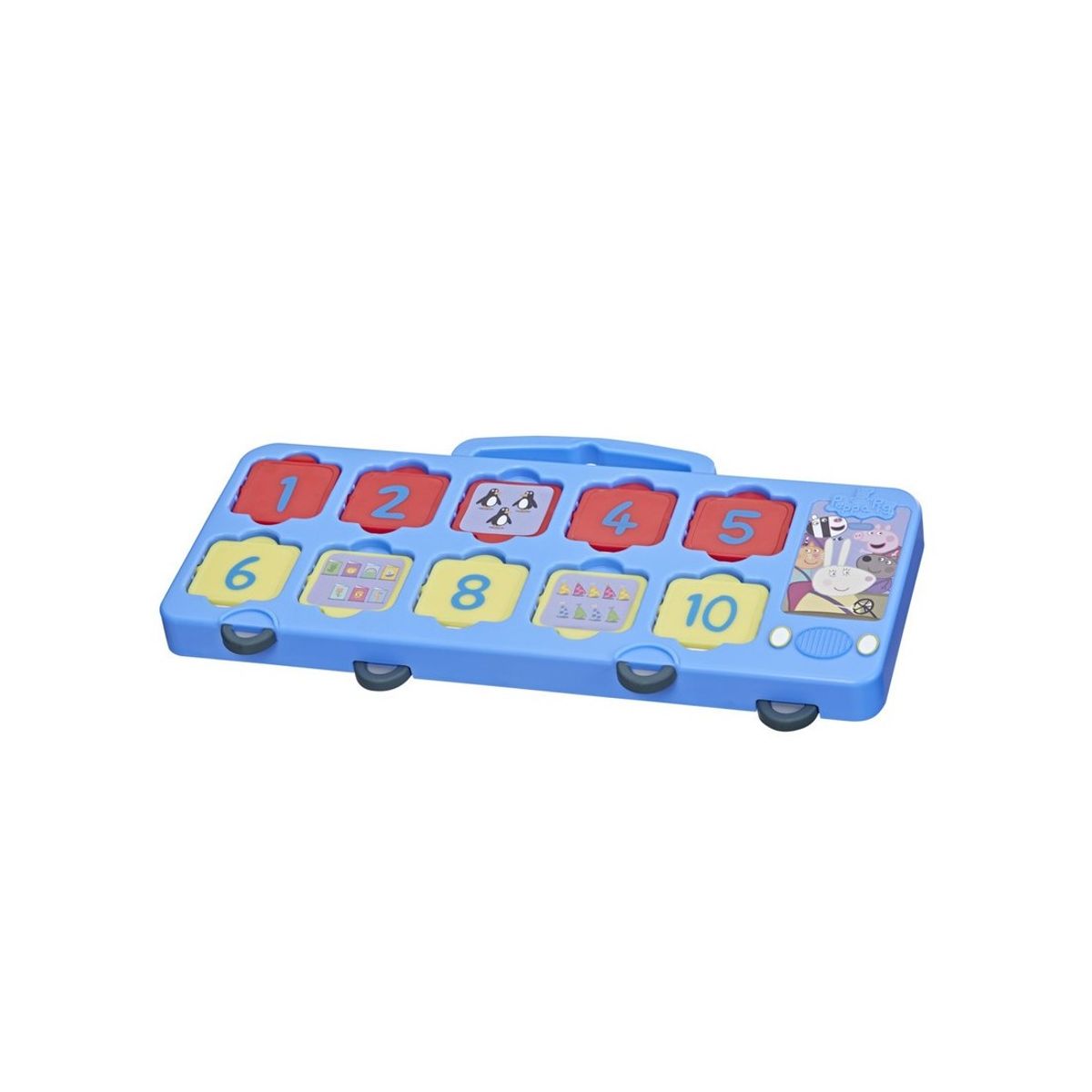 HASBRO - Peppa Pig Autobús 1, 2, 3 - Juego De Aprendizaje
