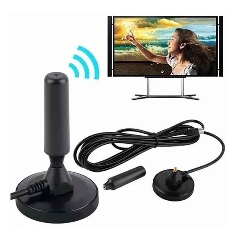 GENERICO - Antena Smart Tv Hd Base Magnética
