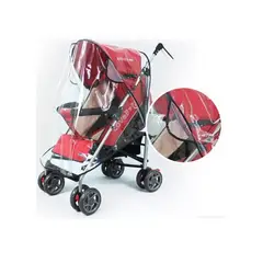 CARIBEE - Cubre Coche Transparente Cobertor Impermeable Bebe