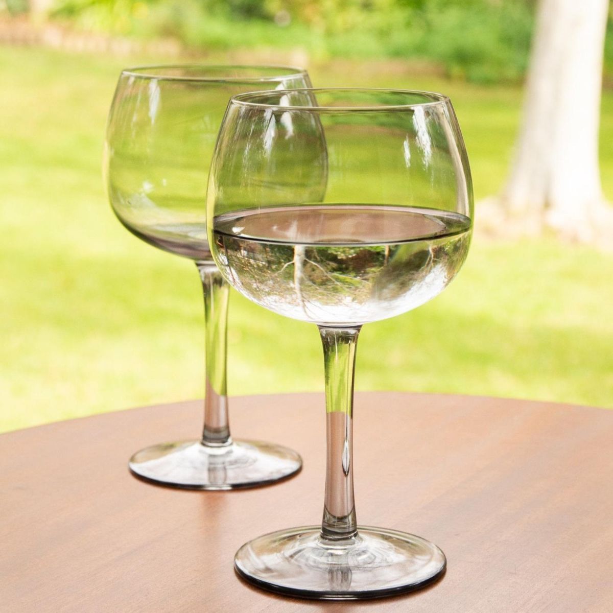 DECO EXPRESS - Set 6 Copas Gin/agua Ulm gris