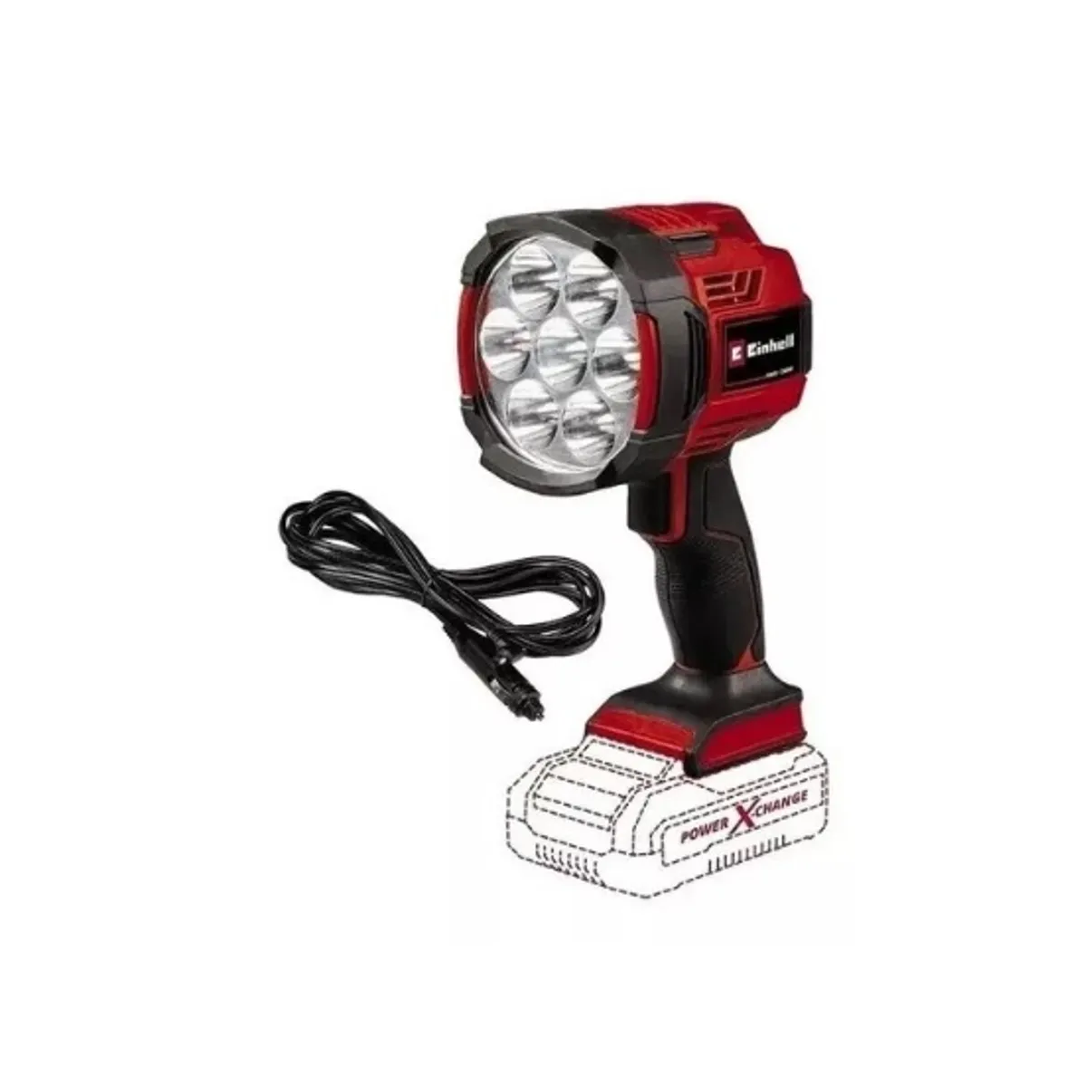 EINHELL - Linterna Inalámbrica Einhell Te-cl 182500 Liac-sin bat. Luz Blanco