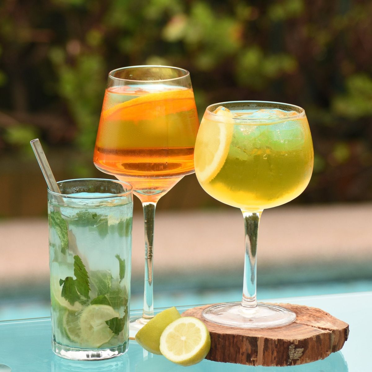 DECO EXPRESS - Set 6 Copas Gin/agua Ulm transparente