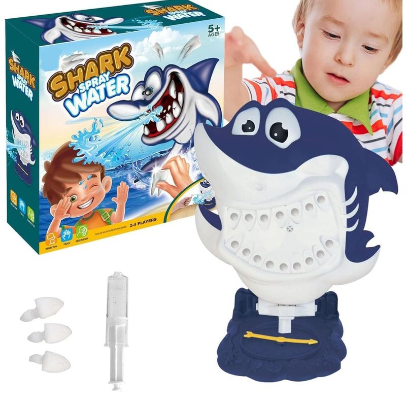 GENERICO - Juguete Tiburón Lanza Agua Juego De Mesa
