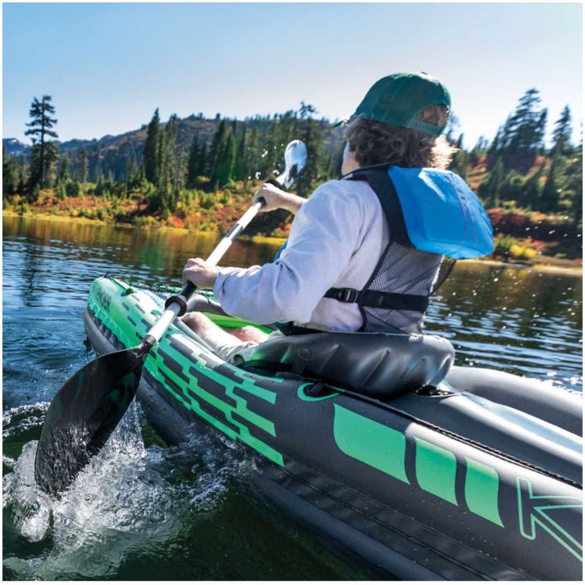 INTEX - Kayak Inflable INTEX Challenger K1 para 1 Persona