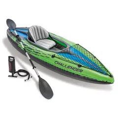 INTEX - Kayak Inflable Challenger K1 para 1 Persona