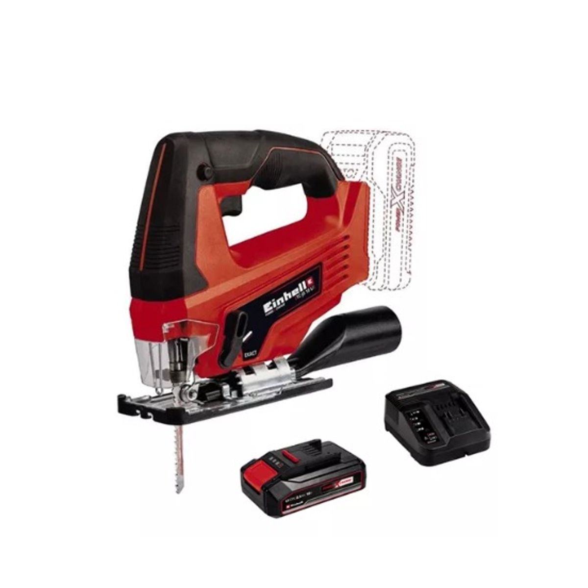 EINHELL - Sierra Caladora Einhell 18v Tc-js 1870 Li con bateria