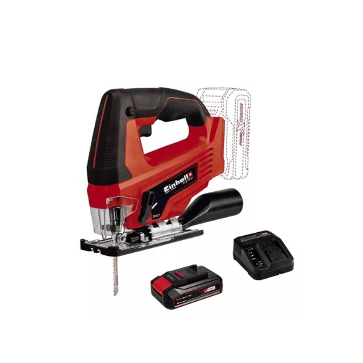 EINHELL - Sierra Caladora Einhell 18v Tc-js 1870 Li con bateria