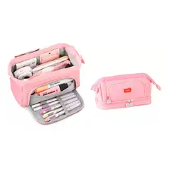 ESHOPANGIE - Estuche Para Lápices Gran Capacidad Doble Capa Organizador