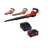 Soplador De Hojas Inalámbrico 250kmh + Bat 4ah Color Rojo