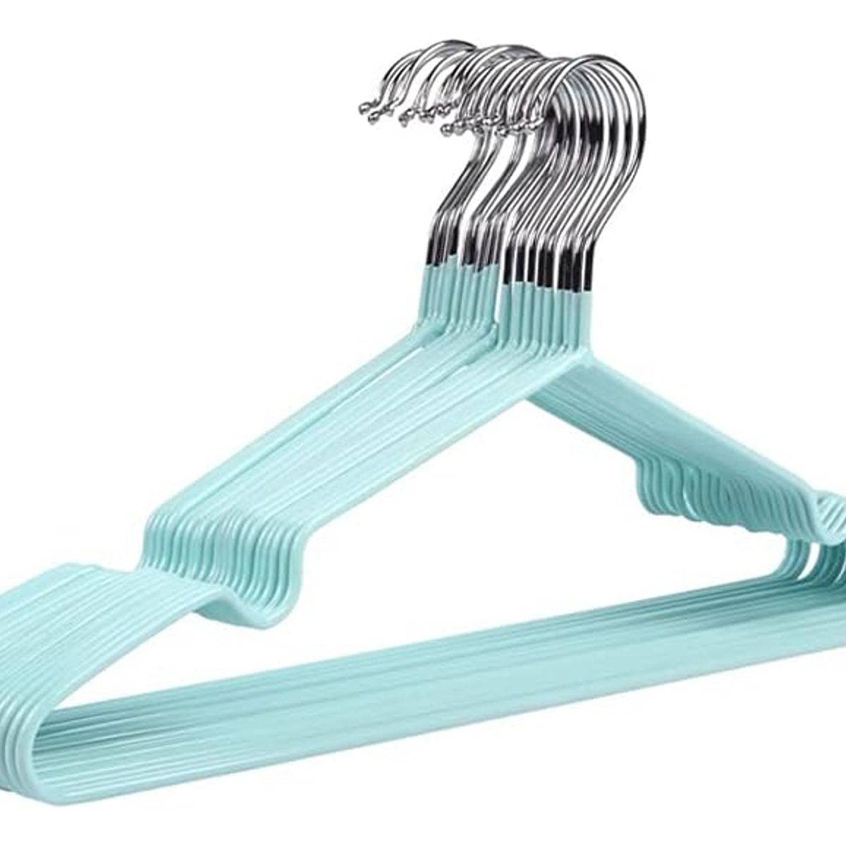 GENERICO - 10 Perchas Veder Antideslizantes Y Engrosadas