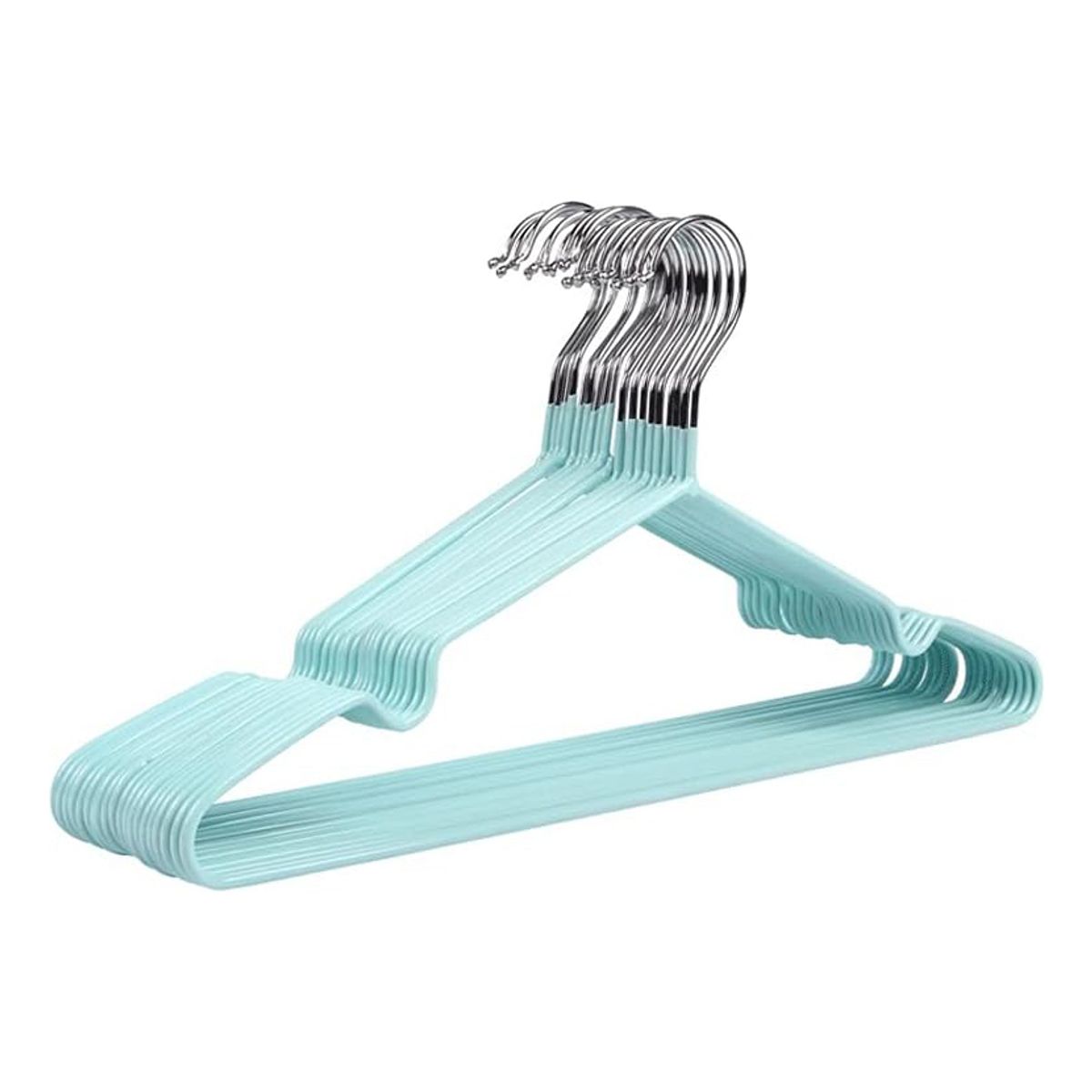 GENERICO - 10 Perchas Veder Antideslizantes Y Engrosadas