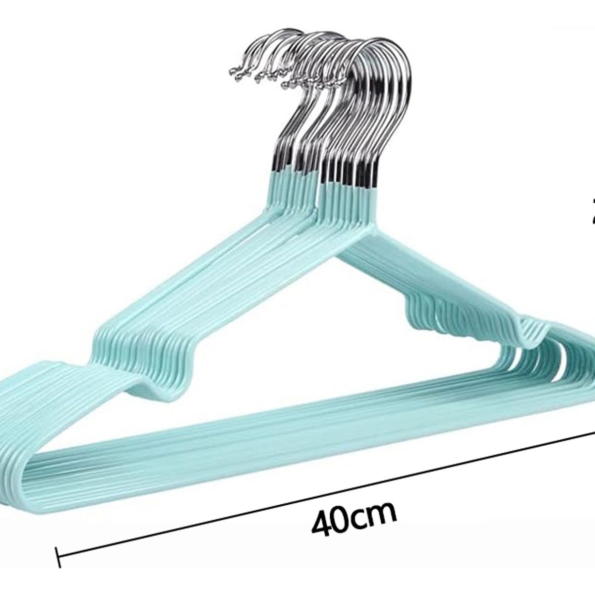 GENERICO - 10 Perchas Veder Antideslizantes Y Engrosadas
